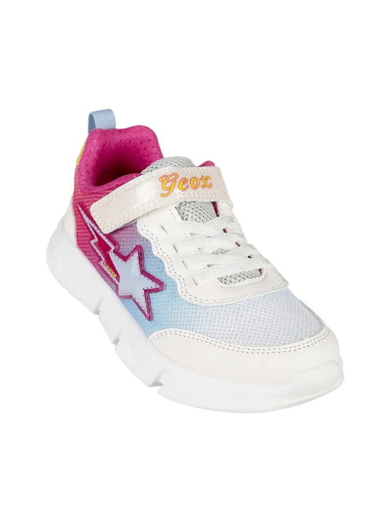 J ARIL Sneakers da bambina con led - bianco