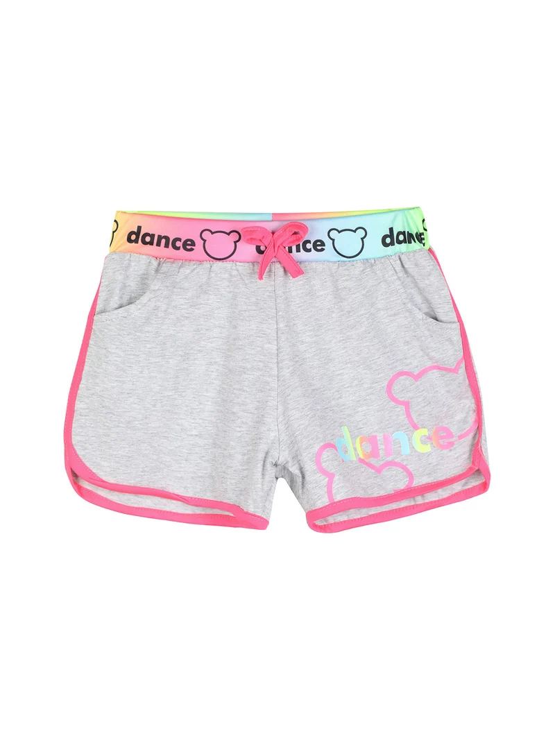 Shorts sportivi da bambina - grigio