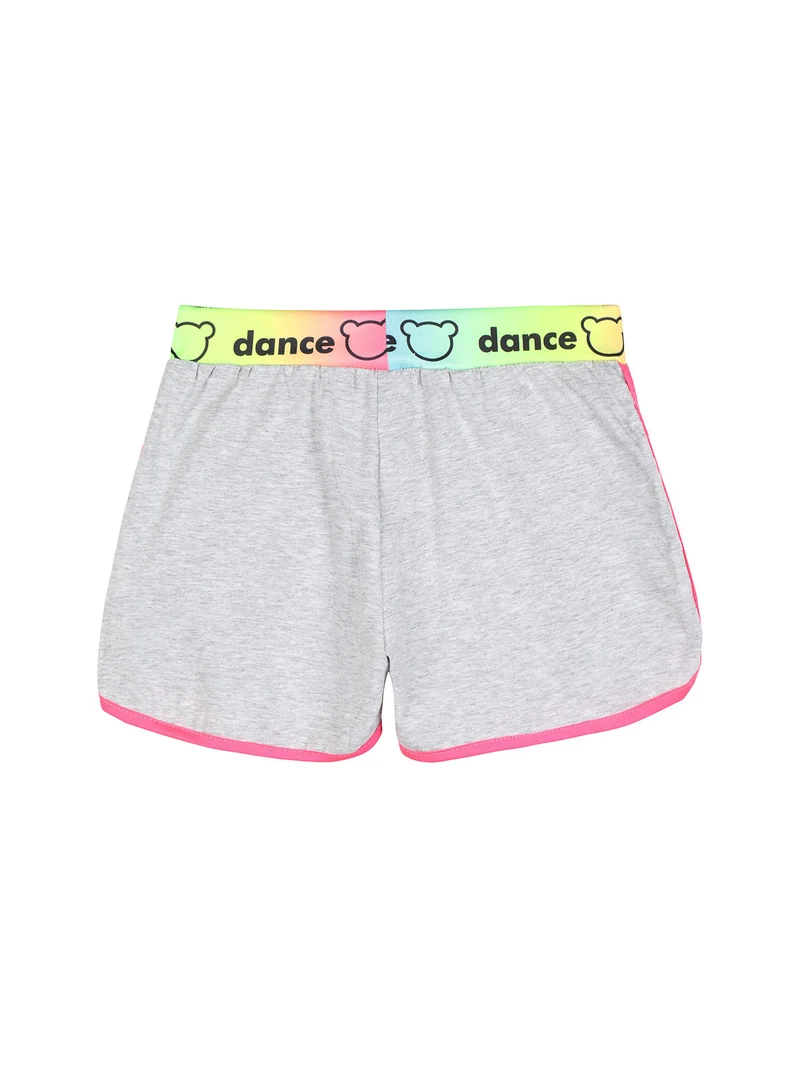 Shorts sportivi da bambina - grigio