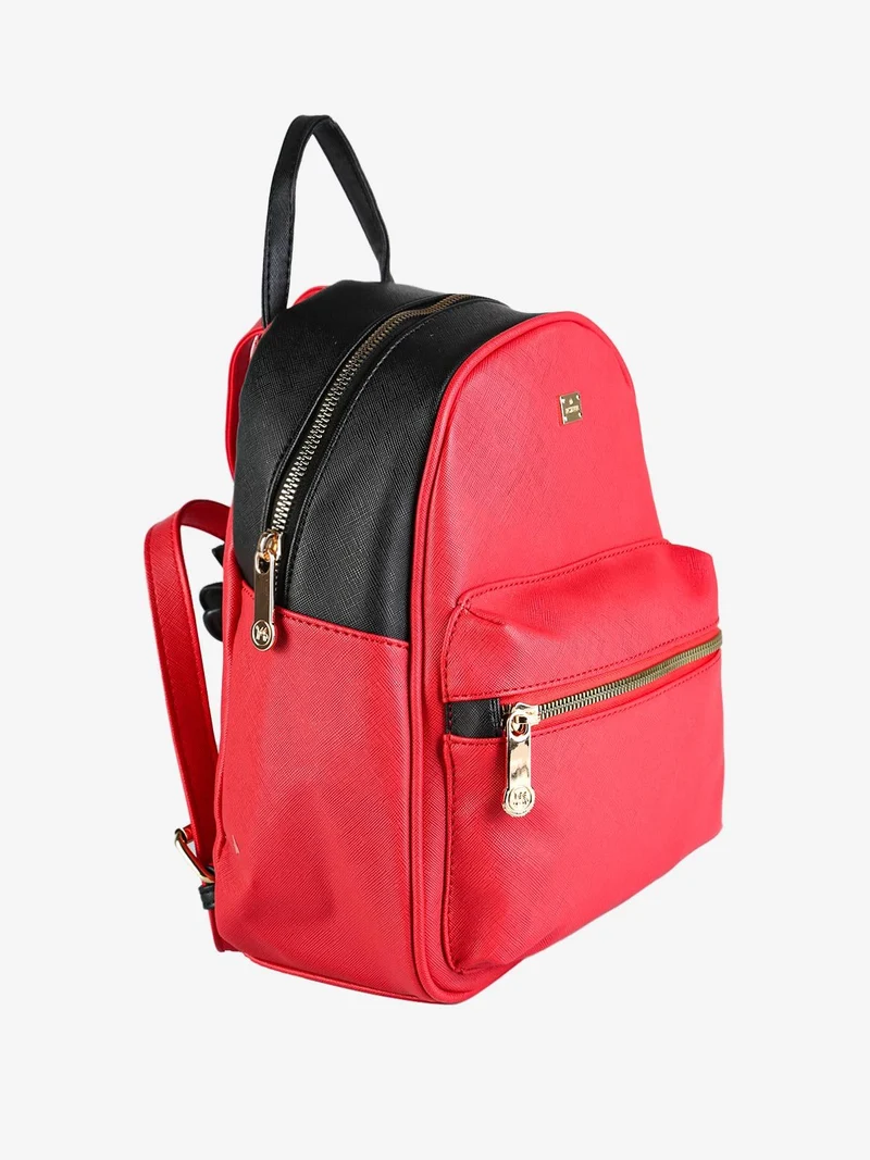 Zainetto donna in ecopelle - rosso