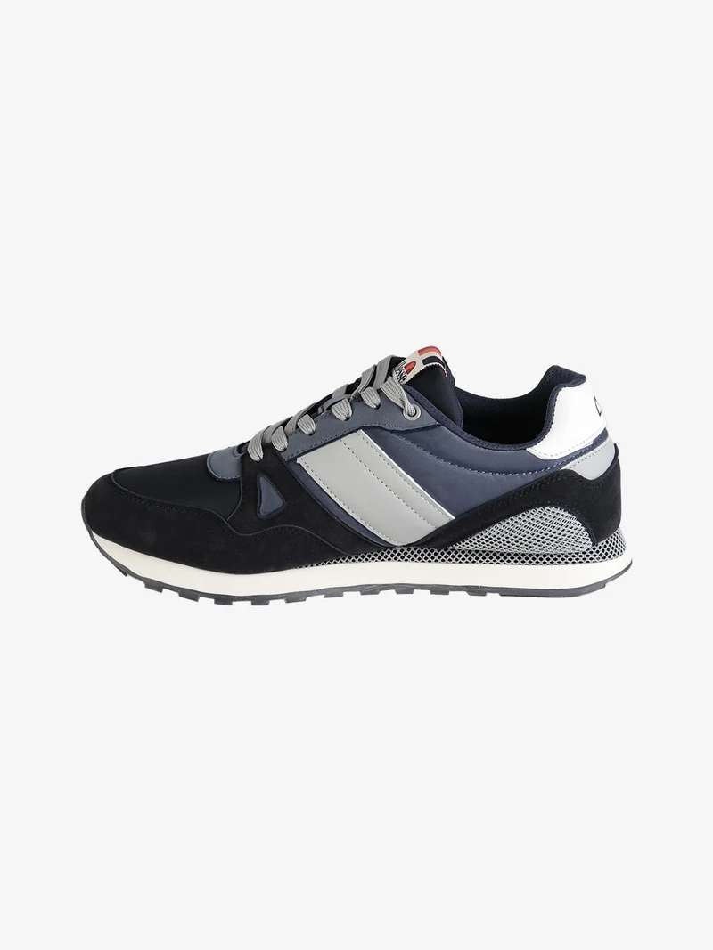 Sneakers basse da uomo - blu scuro