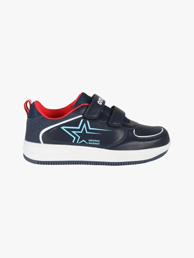 Sneakers da bambino con strappi - blu scuro