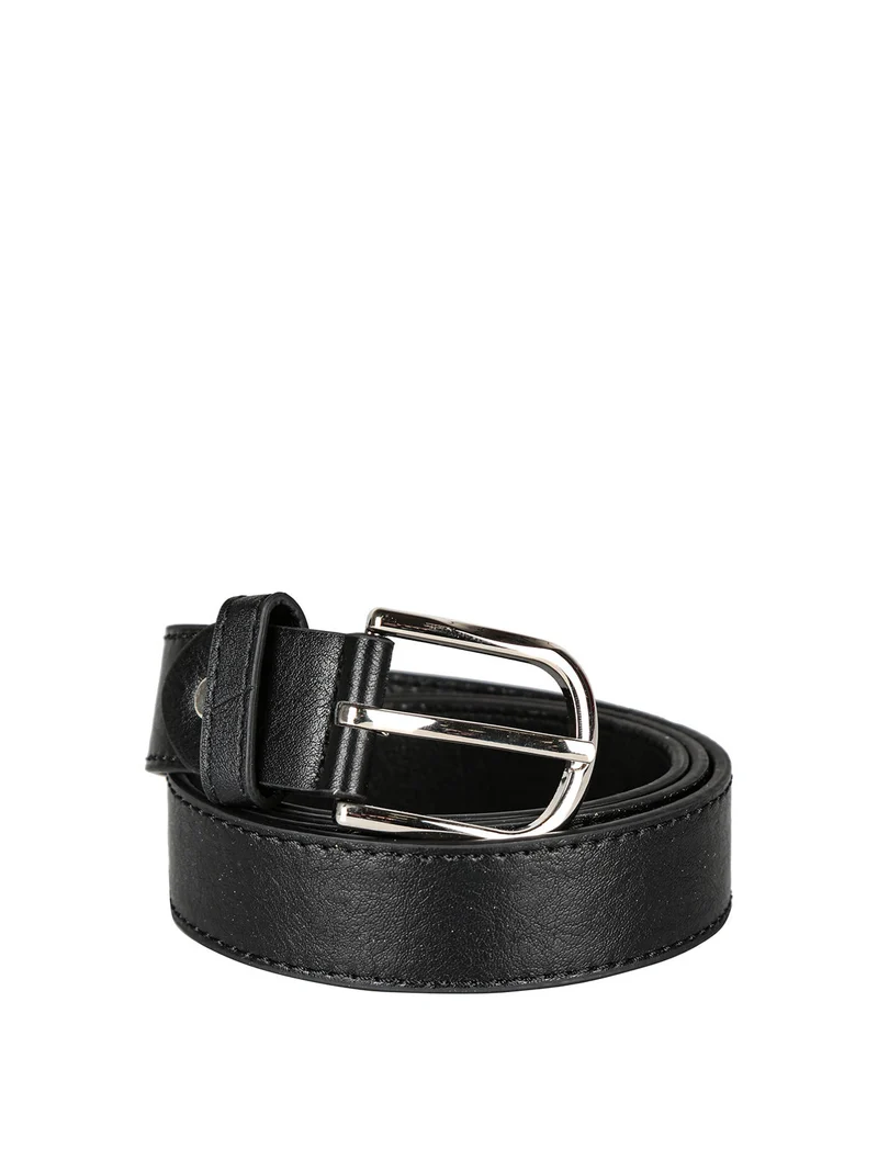 Cintura donna con fibbia - argento