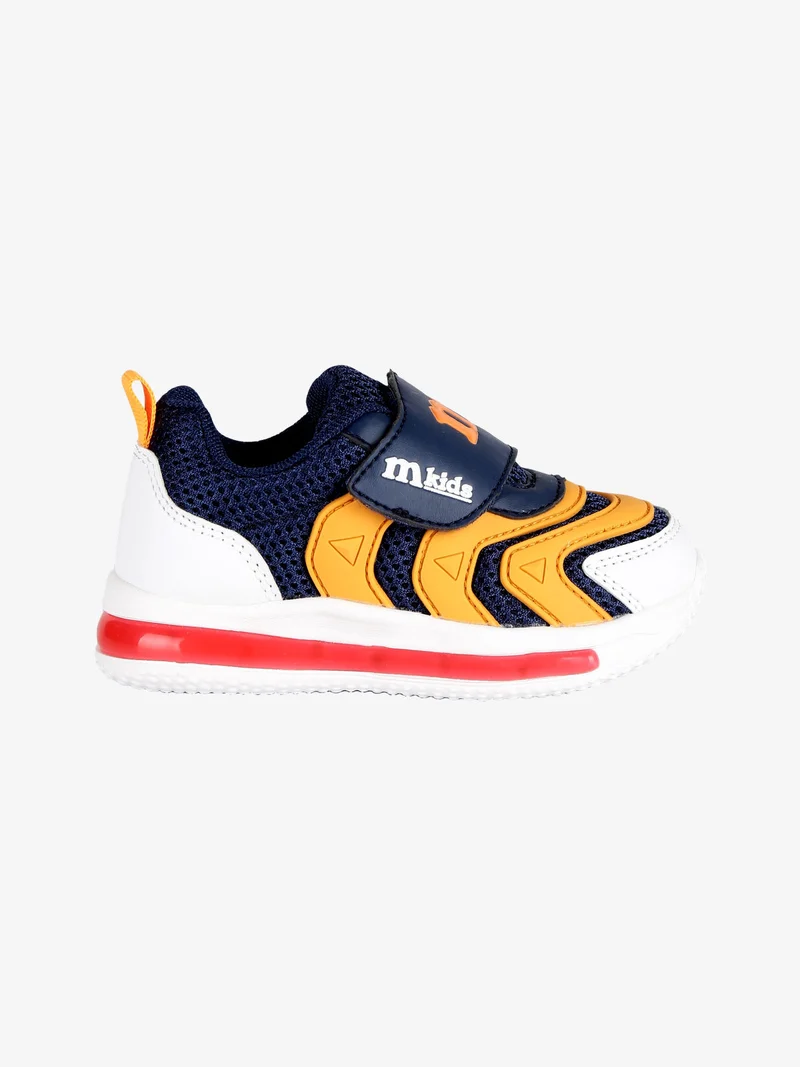 Sneakers sportive da bambino con luci - blu