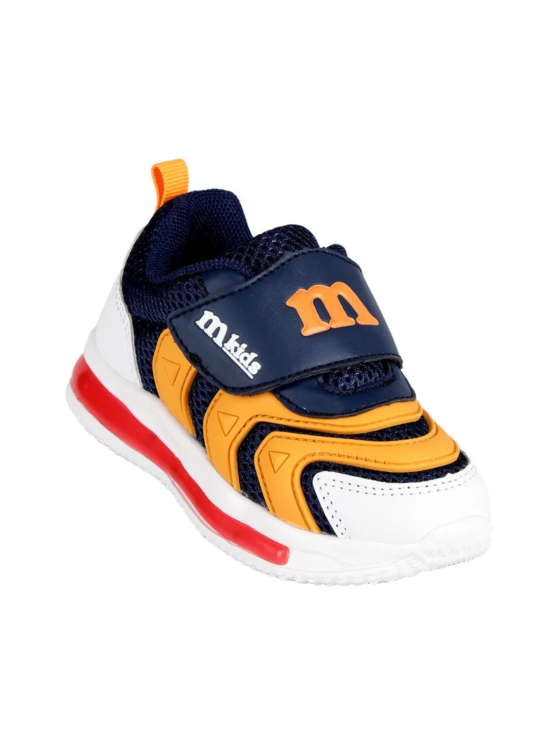 Sneakers sportive da bambino con luci - blu