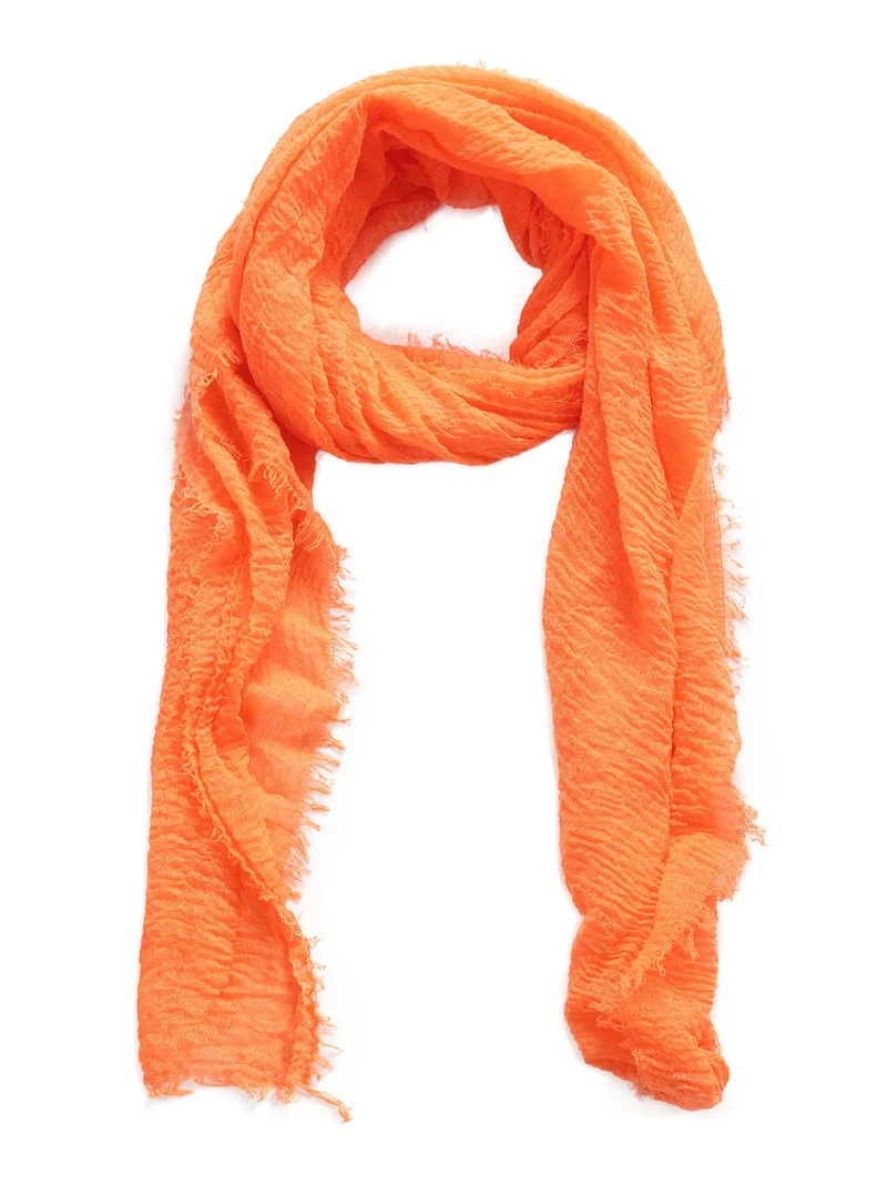 Sciarpa leggera donna - arancione