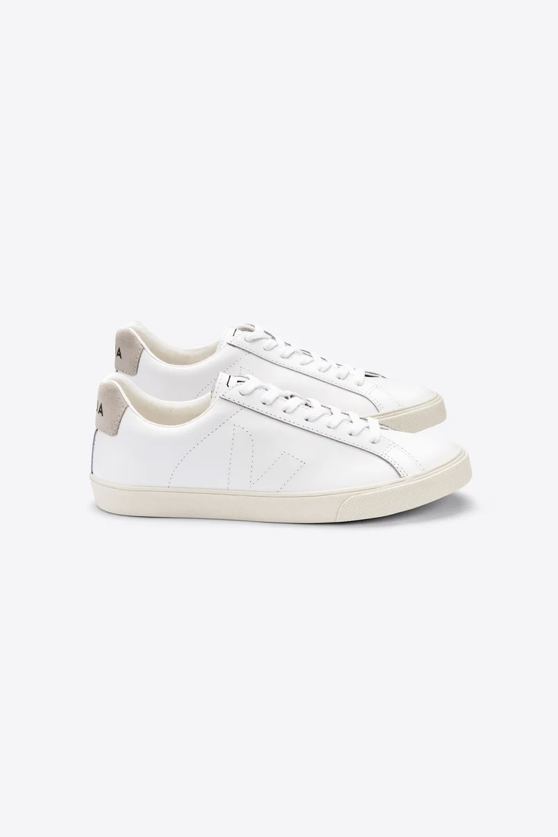 VEJA Esplar Nachhaltiger Leder-Sneaker Weiß