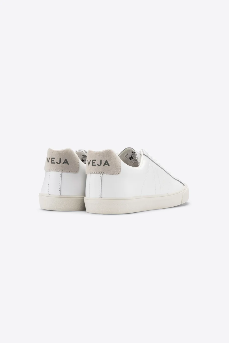 VEJA Esplar Nachhaltiger Leder-Sneaker Weiß