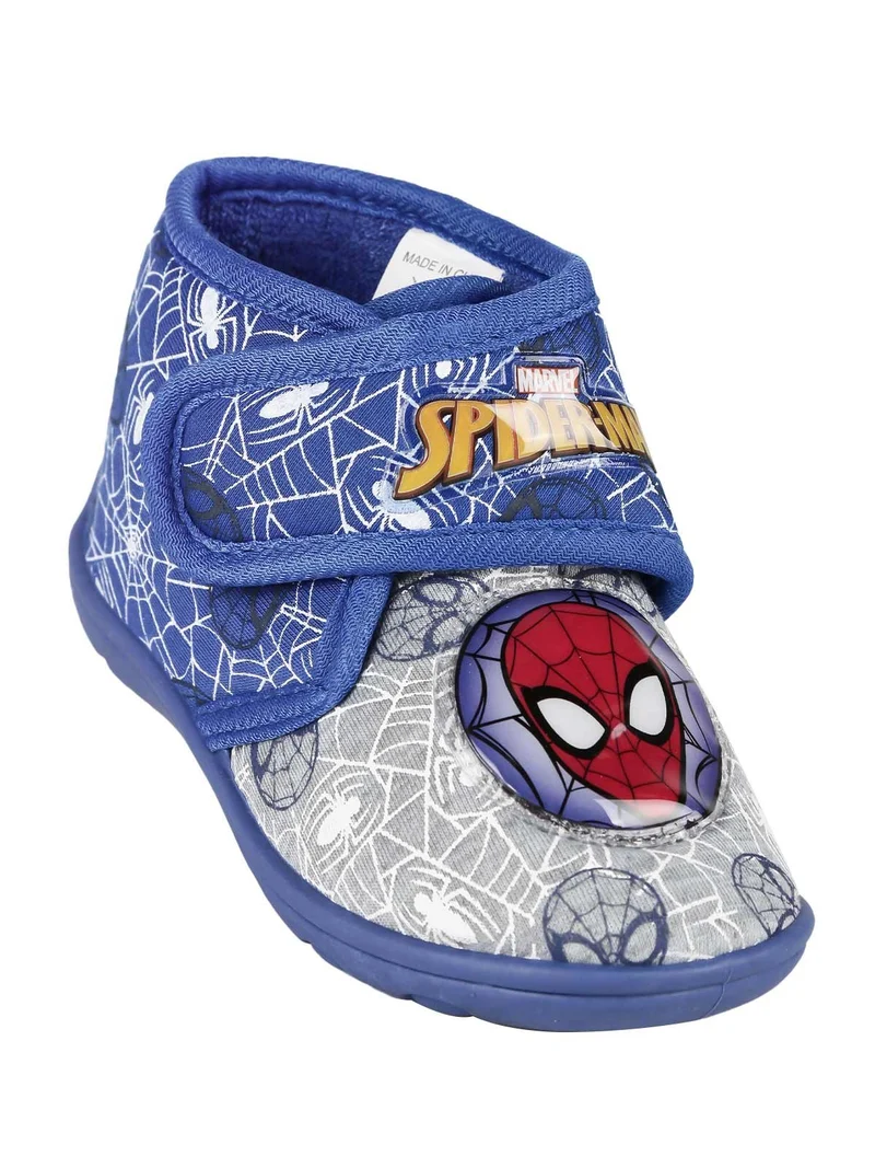 Pantofole alte da bambino con luci - blu
