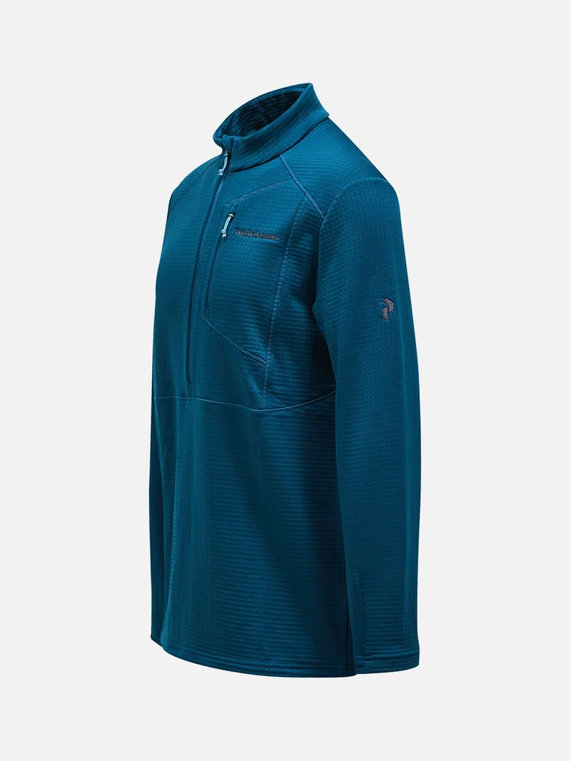 PEAK M Trail Polartec HZ Midlayer - Infinity Teal