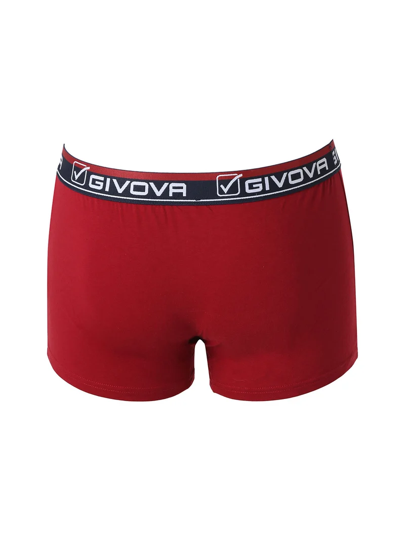 Boxer da uomo in cotone bielastico - bordeaux