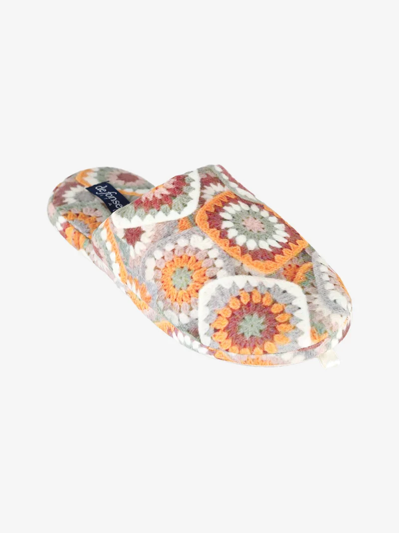 Pantofole invernali da donna - grigio