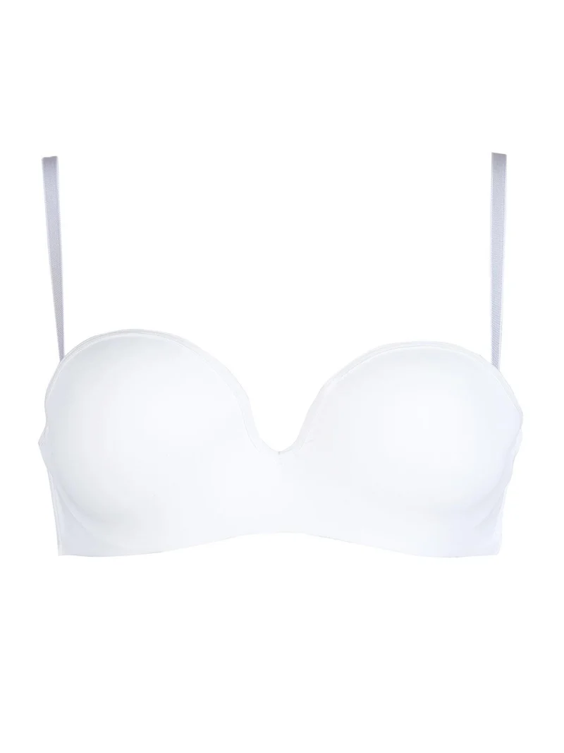 GianMarcoVenturi reggiseno a fascia FASCINO coppa B - bianco
