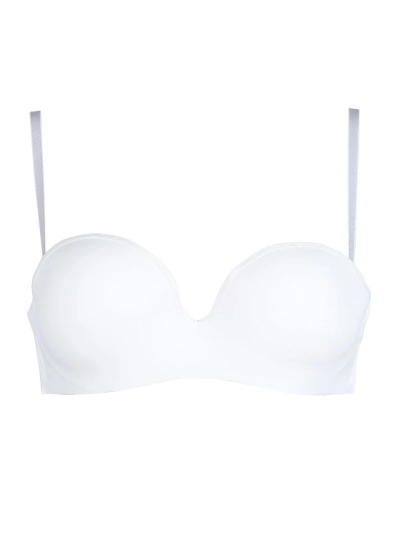 GianMarcoVenturi reggiseno a fascia FASCINO coppa B - bianco