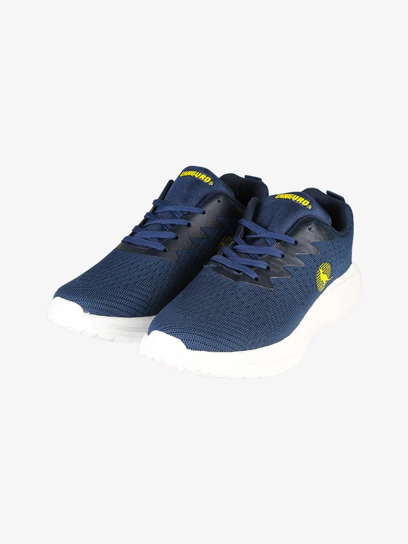 Sneakers sportive da uomo stringate - blu scuro