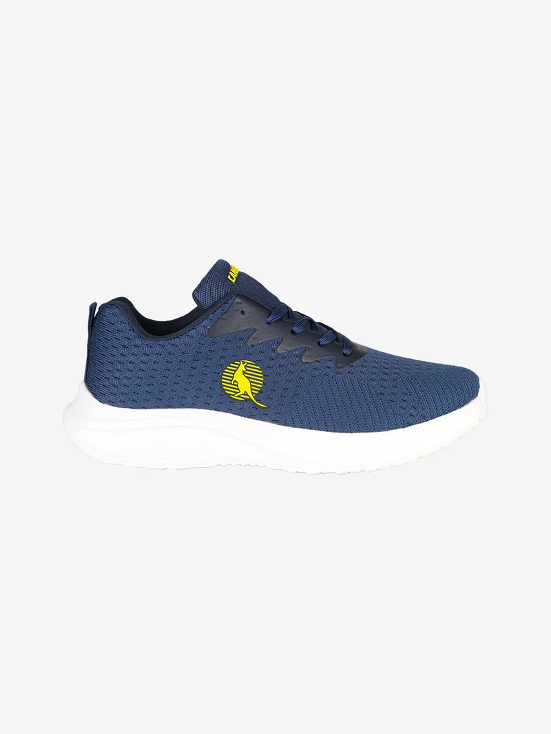 Sneakers sportive da uomo stringate - blu scuro