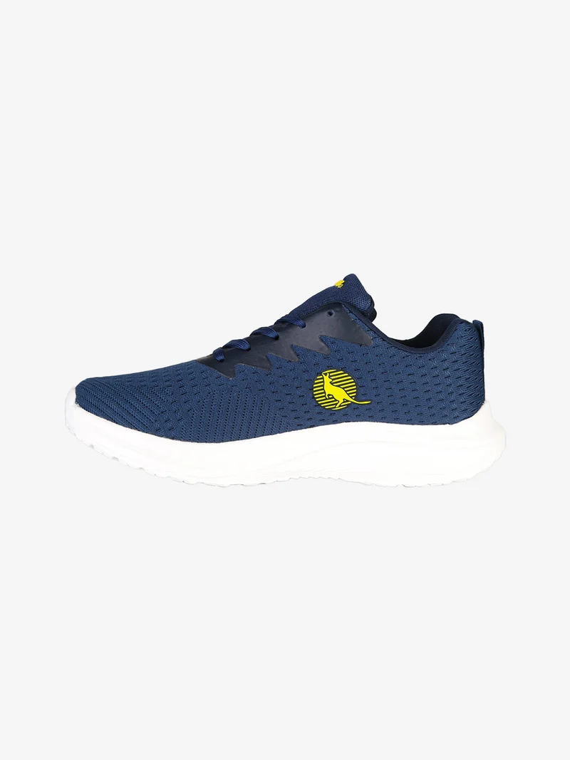 Sneakers sportive da uomo stringate - blu scuro