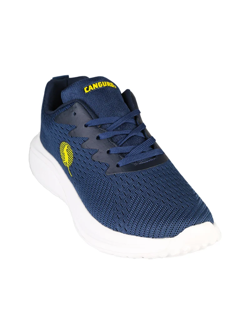 Sneakers sportive da uomo stringate - blu scuro