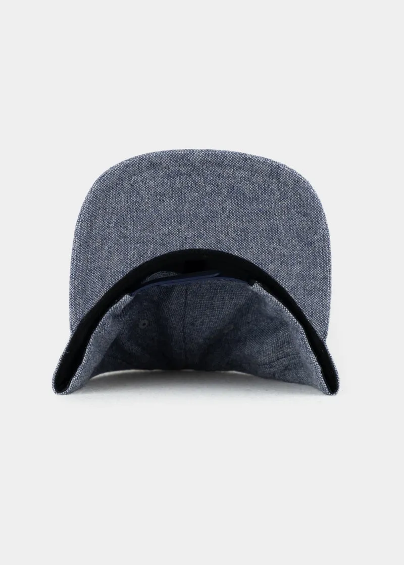 BAVARIAN CAPS Edelweiss Flanell Cap Hellblau