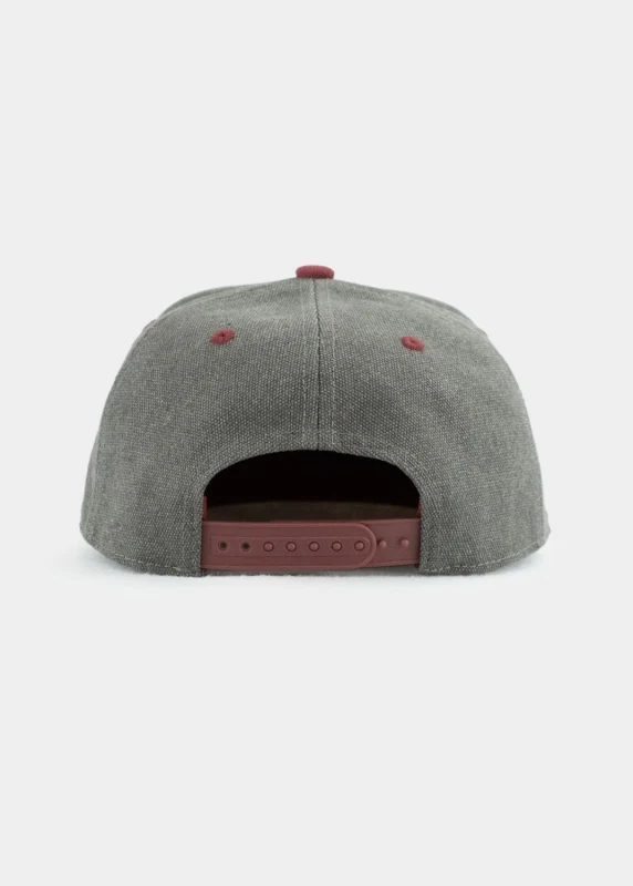 BAVARIAN CAPS Feuerwehr Flat Cap mit Wildleder-Schirm
