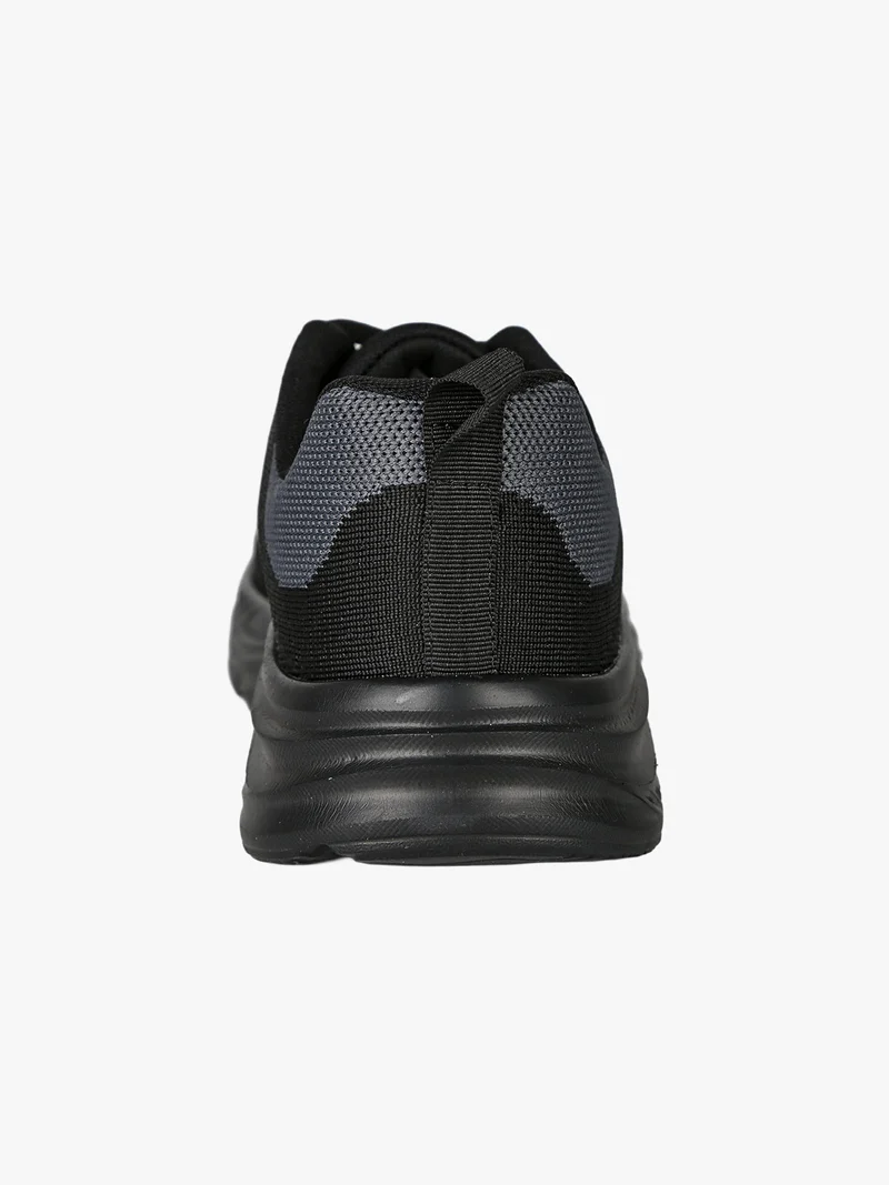 Sneakers sportive da uomo in tessuto - nero
