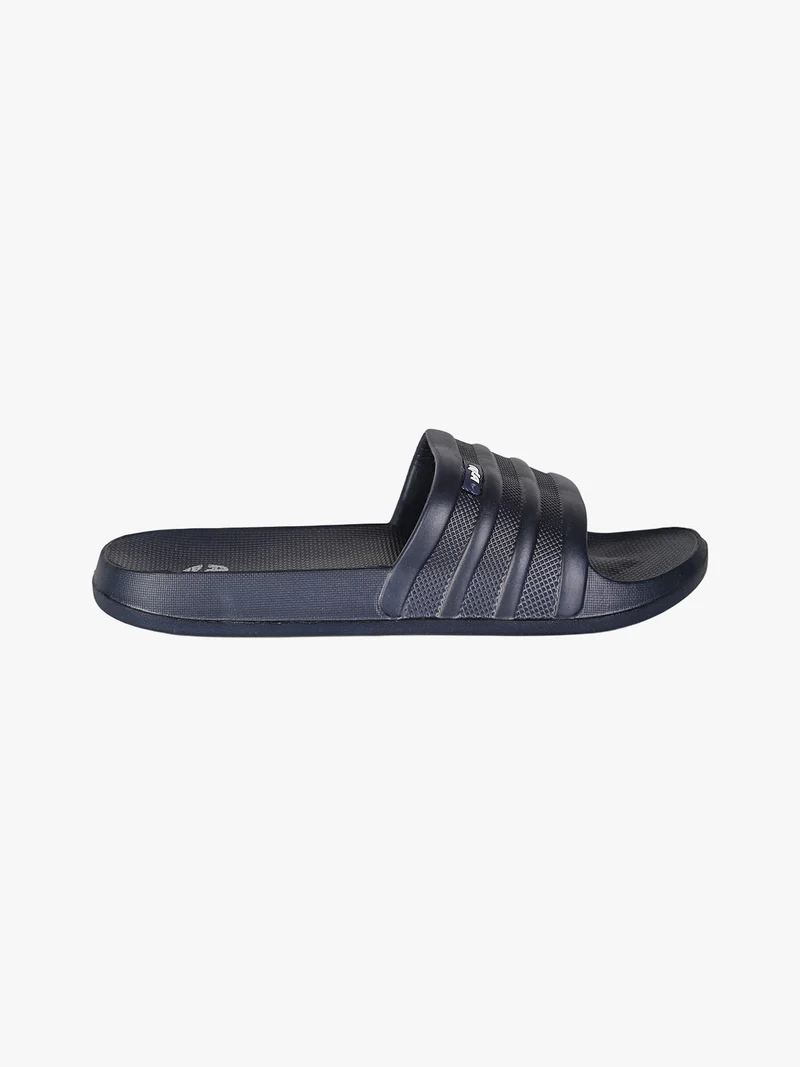 Ciabatte da donna in gomma con fascia larga - blu scuro