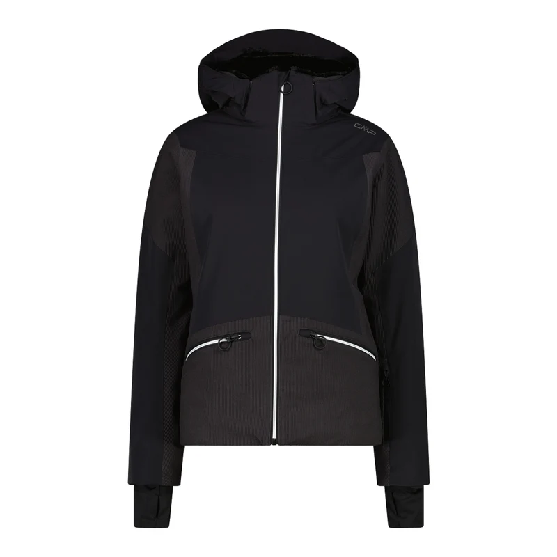 CMP Damenjacke mit Kapuze & Reißverschluss – Outdoor