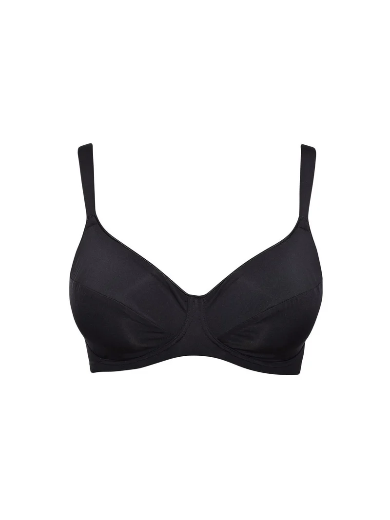 2542 Reggiseno sfoderato con ferretto COPPA C - nero
