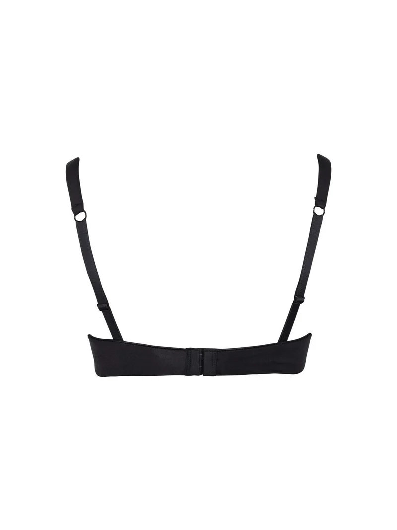2542 Reggiseno sfoderato con ferretto COPPA C - nero