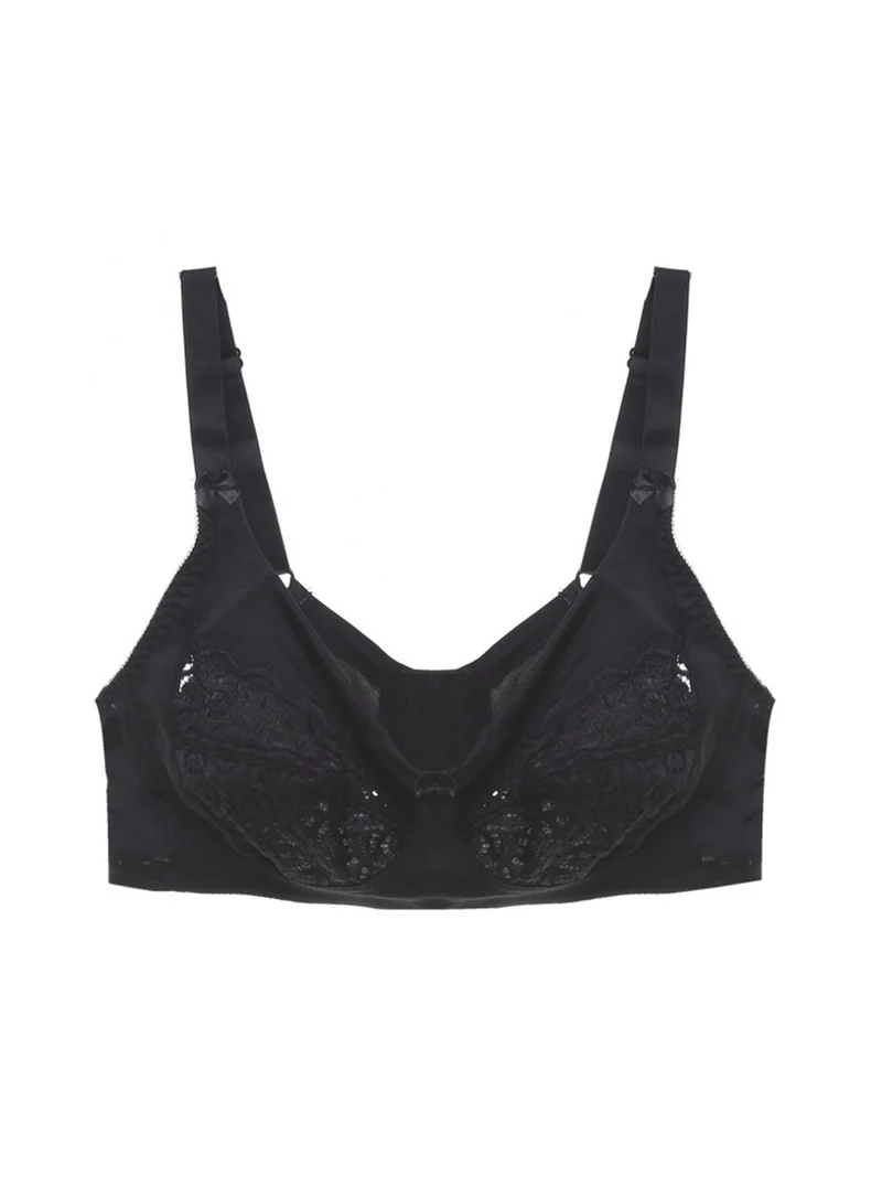STELLA reggiseno con pizzo COPPA C - nero