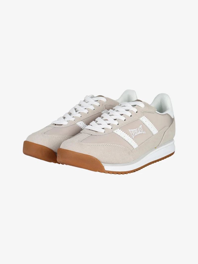 Sneakers donna stringate - beige
