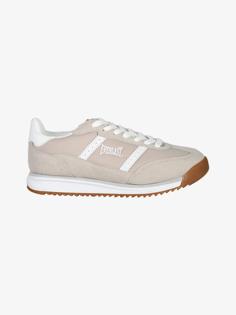 Sneakers donna stringate - beige