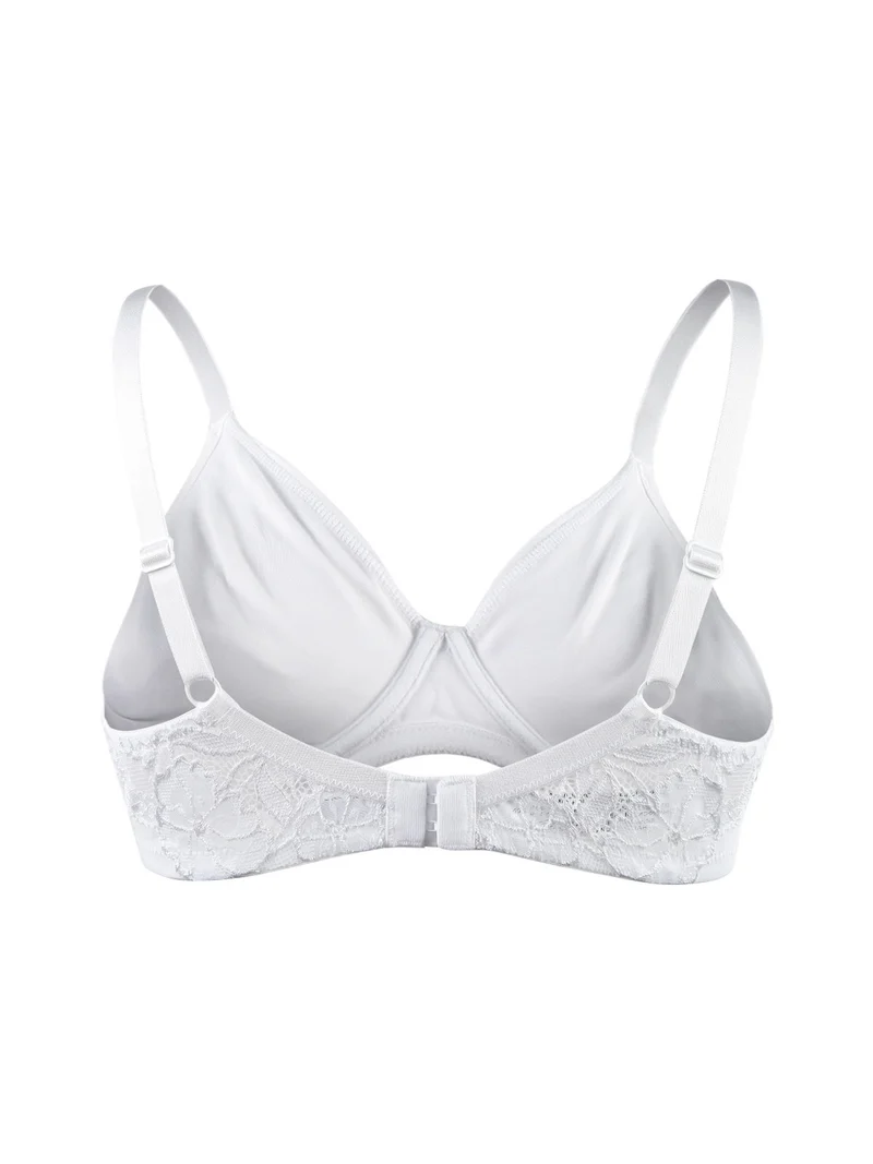 261 Reggiseno a balconcino con ferretto COPPA C - bianco