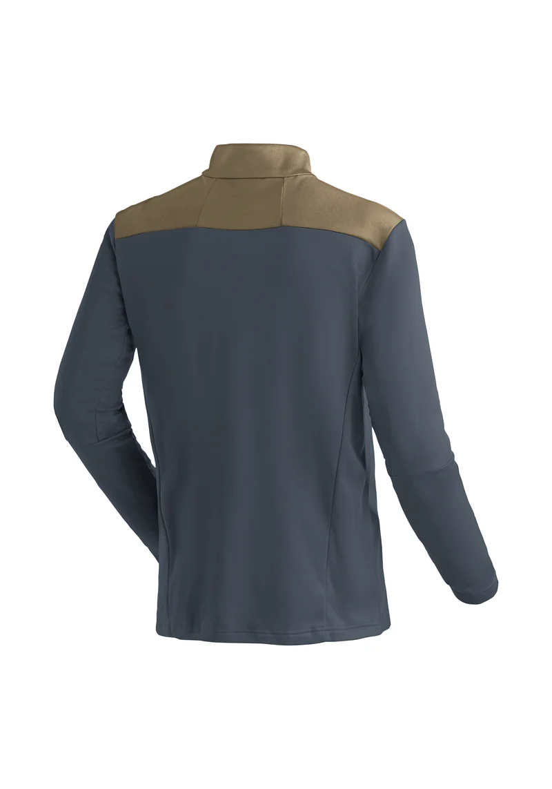 Maier Sports Felian Midlayer Herren Grau Schnell Trocknend