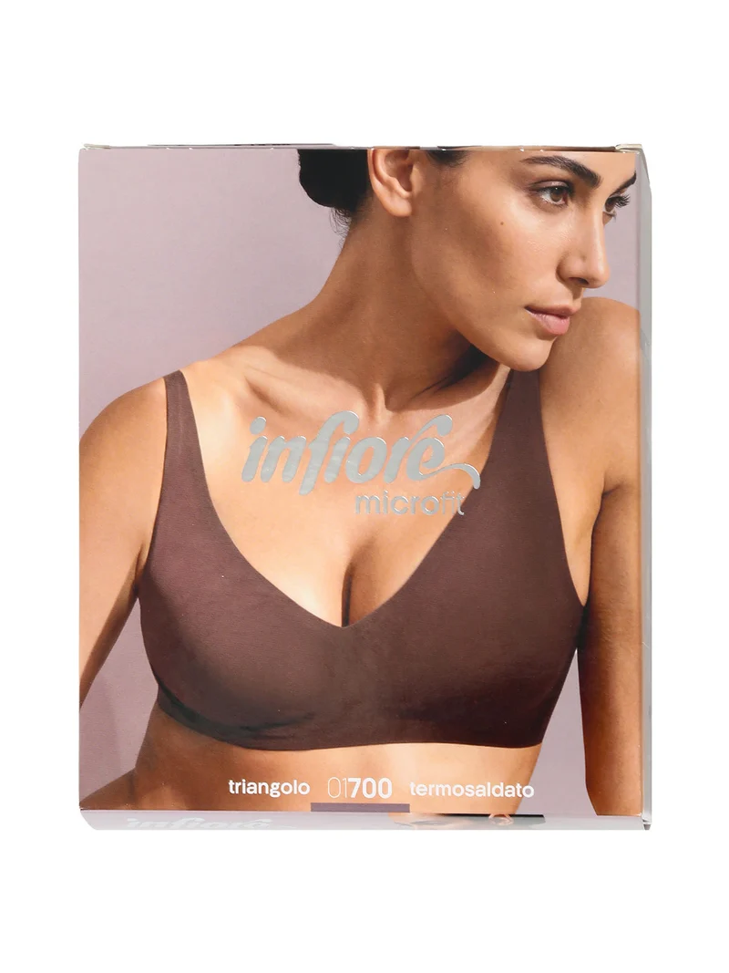 MICROFIT 01700 Triangolo imbottito senza ferretto COPPA B - nero