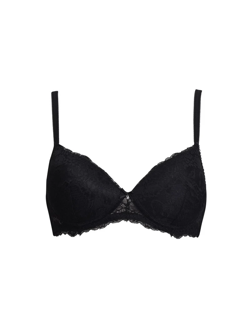 ALLURE 2676 Reggiseno push up senza ferretto coppa B - nero