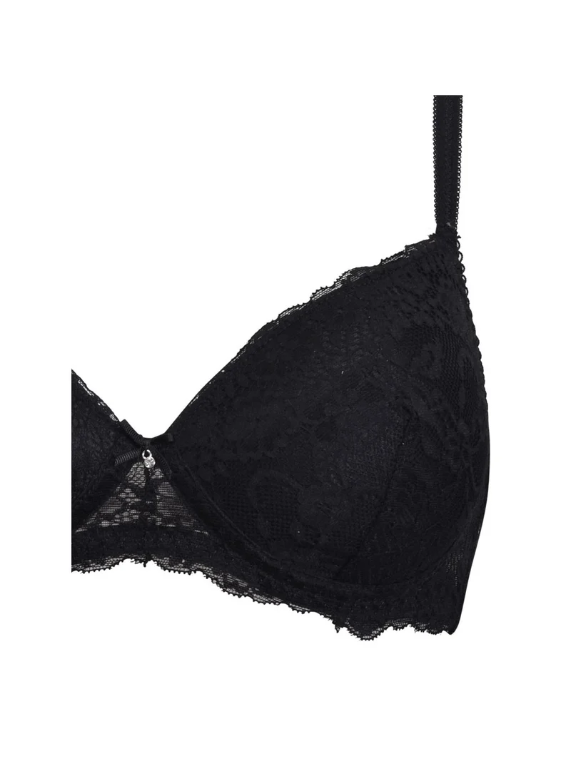 ALLURE 2676 Reggiseno push up senza ferretto coppa B - nero