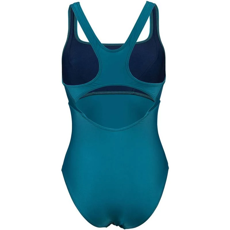 ARENA Damen Badeanzug Solid Contro Chlorresistent