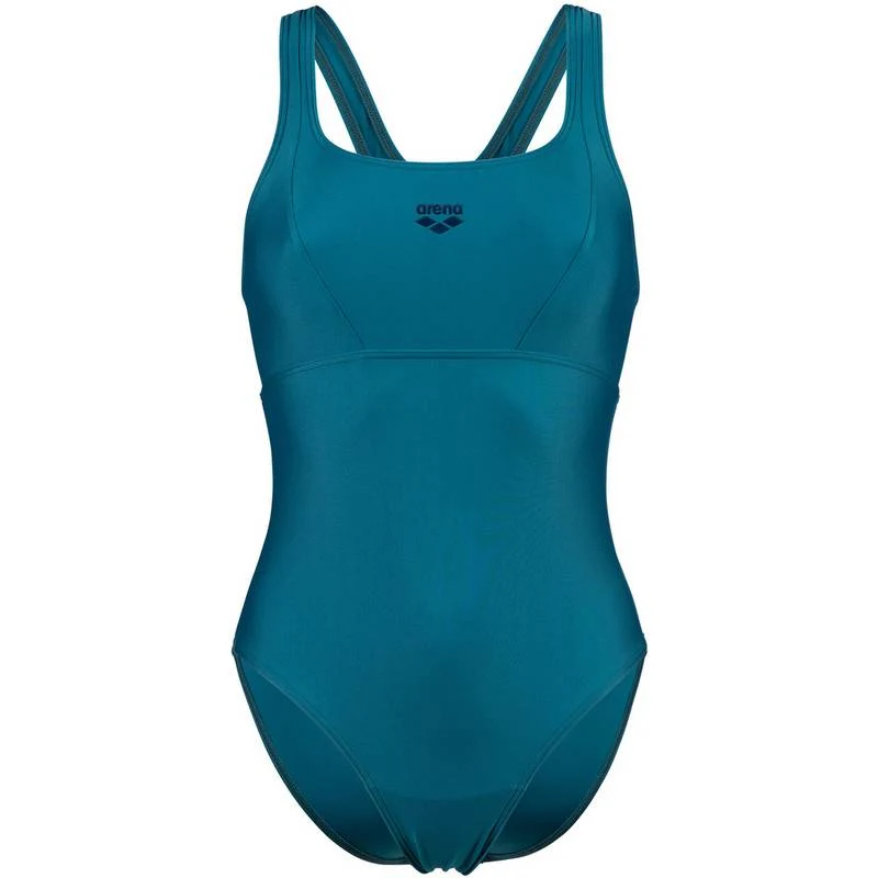 ARENA Damen Badeanzug Solid Contro Chlorresistent