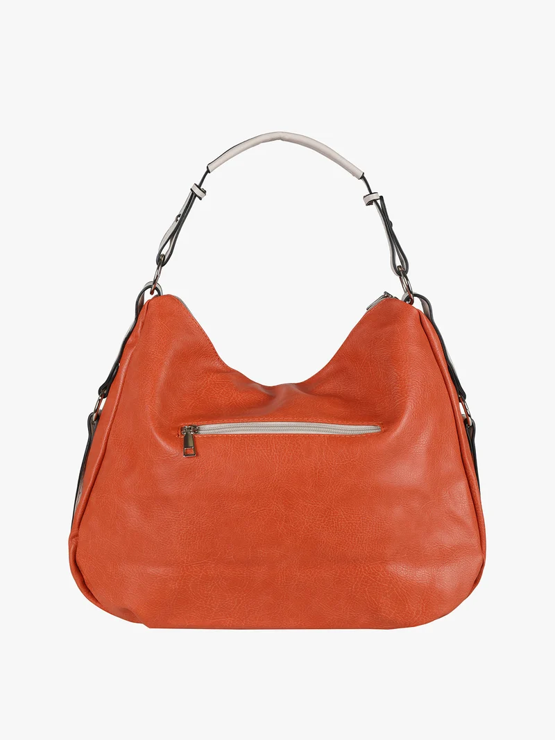 Borsa a spalla da donna - arancione