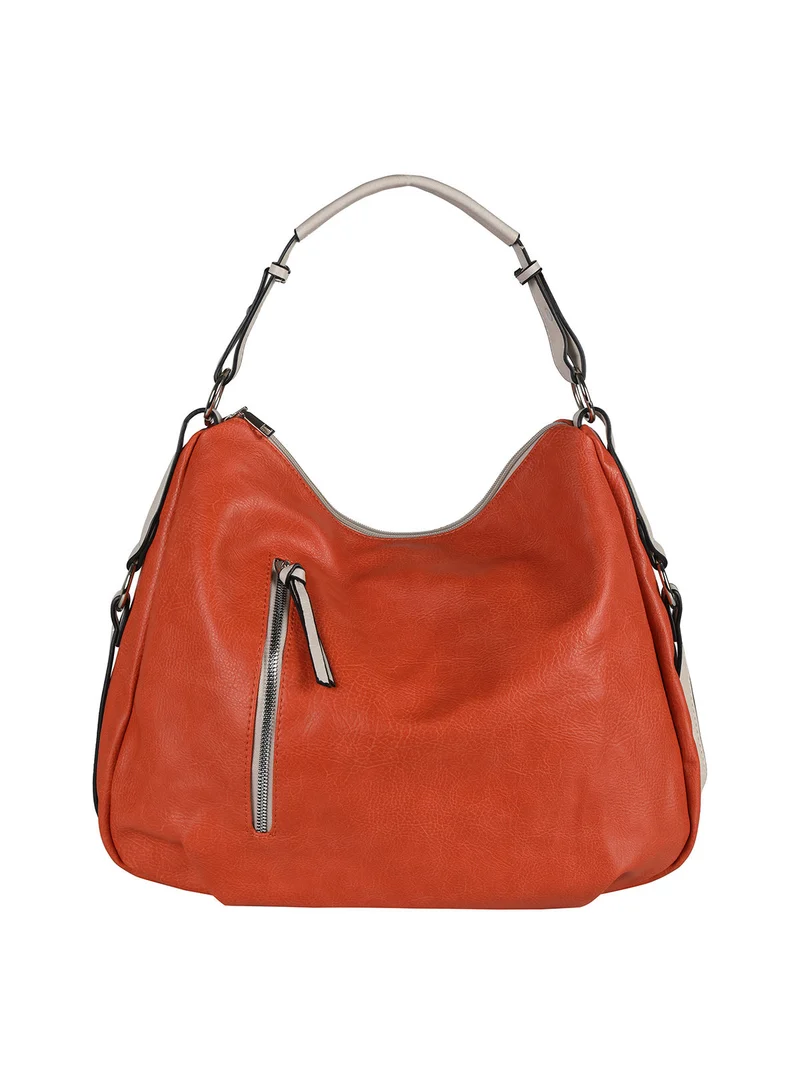 Borsa a spalla da donna - arancione