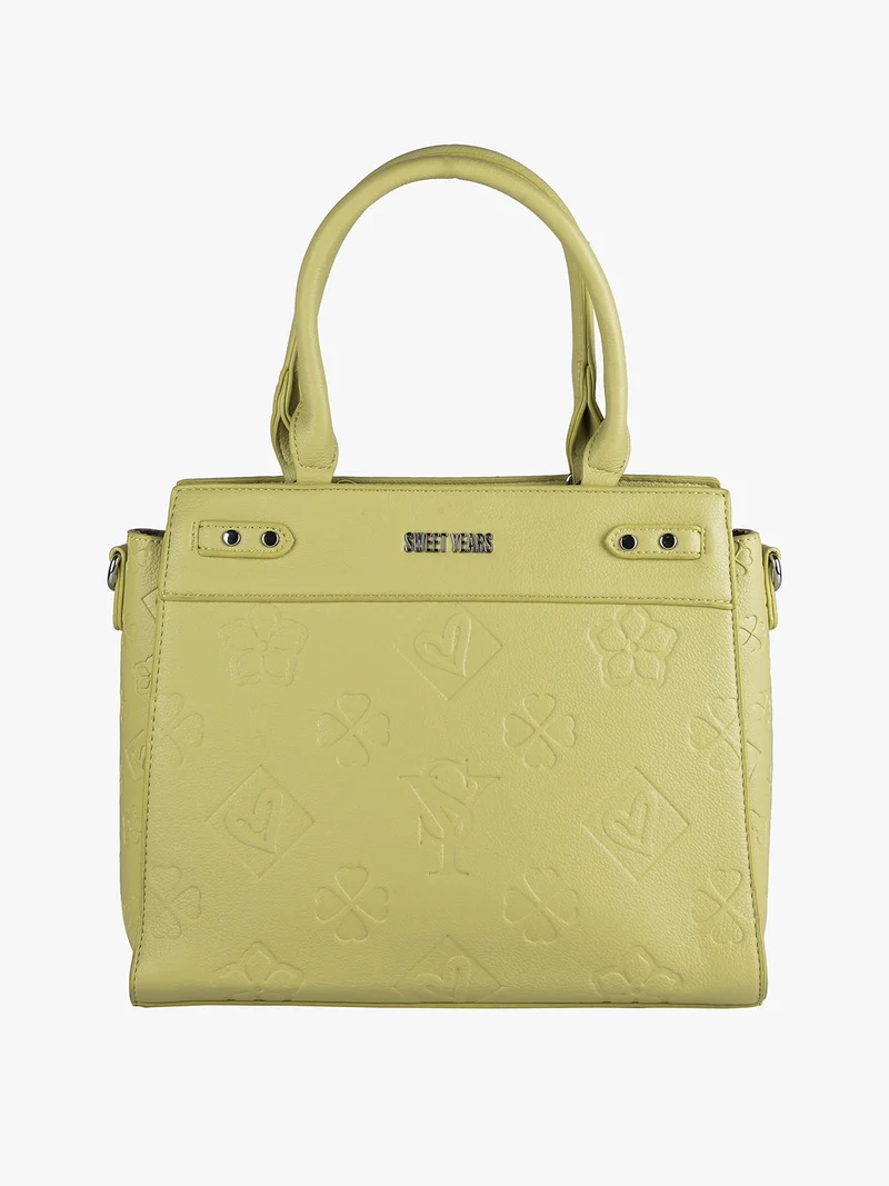 Borsa rigida frame da donna - pistacchio