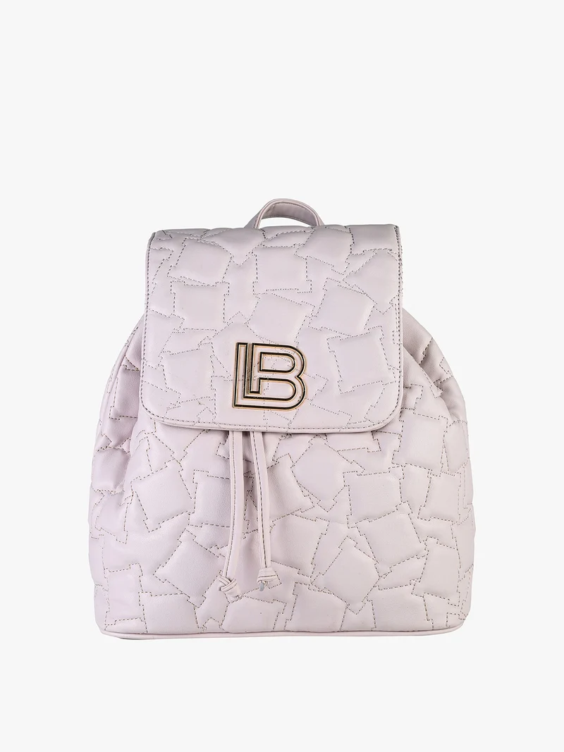Zaino donna in ecopelle con pattina - rosa