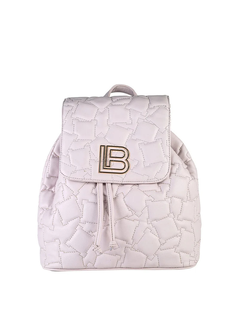 Zaino donna in ecopelle con pattina - rosa
