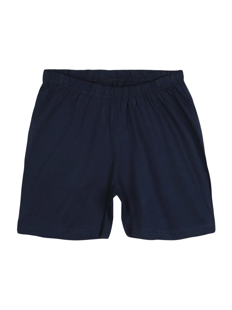 Pigiama corto in cotone jersey - grigio