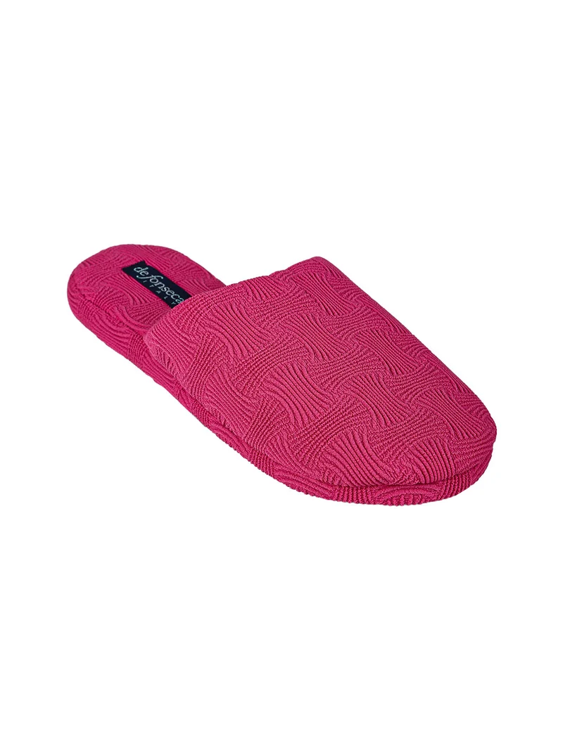 Pantofole donna in spugna - fucsia
