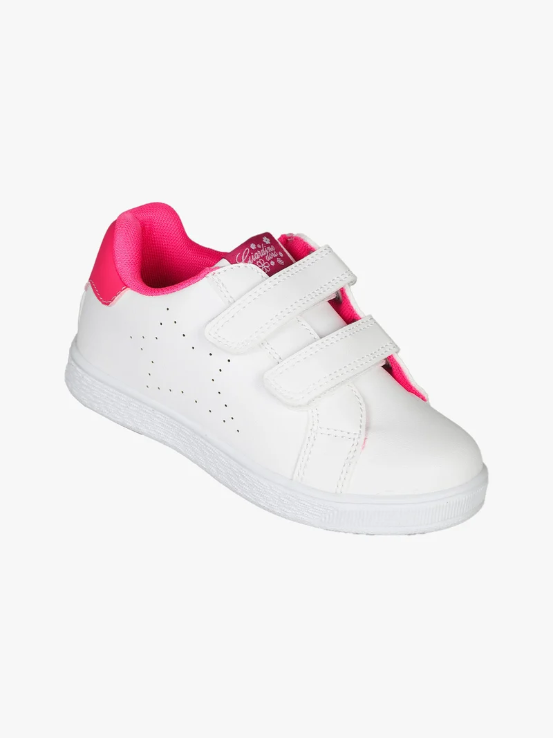 Sneakers da bambina con strappi - rosa