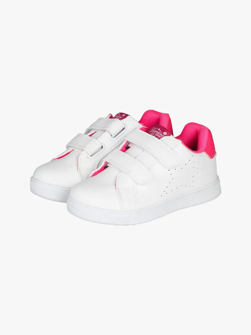 Sneakers da bambina con strappi - rosa