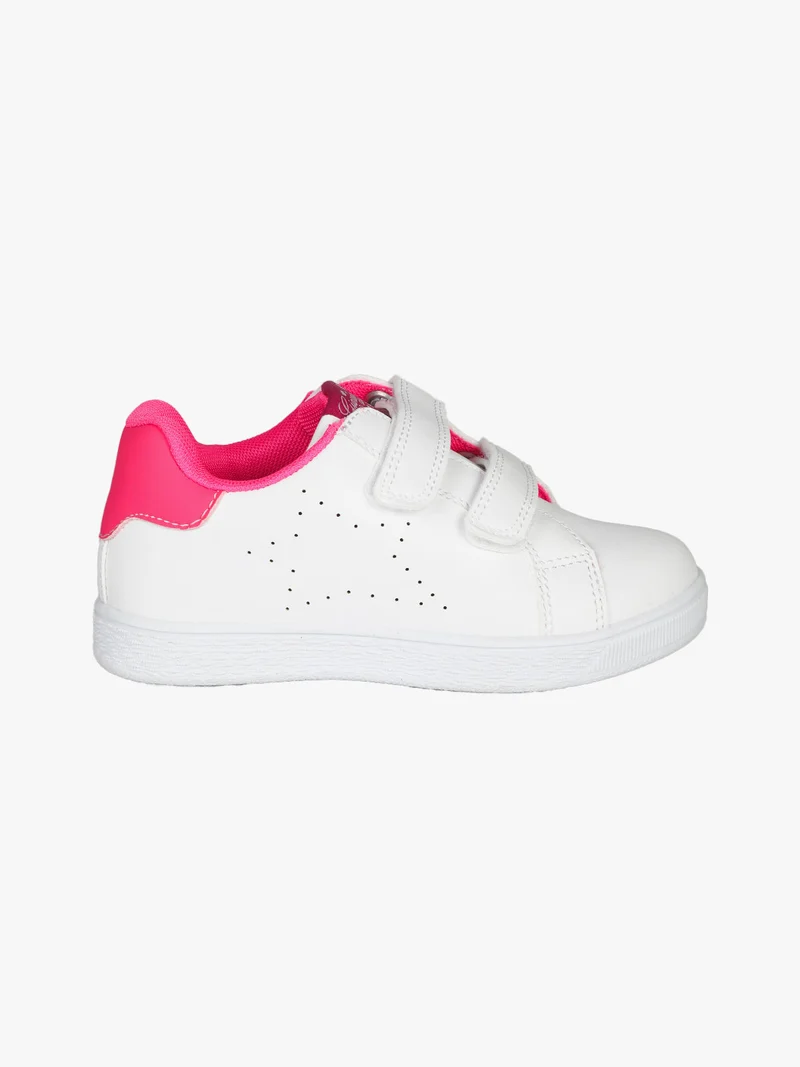 Sneakers da bambina con strappi - rosa