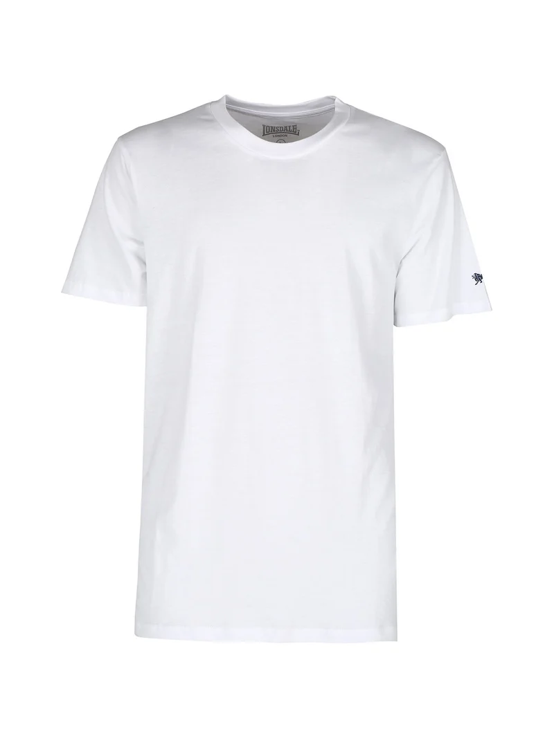 T-shirt intima da uomo girocollo in cotone - bianco